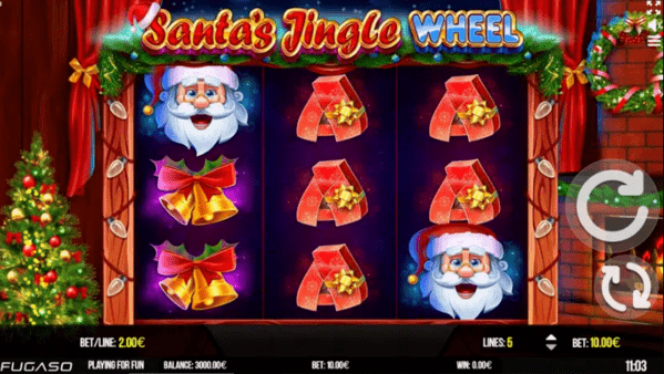 Santa's Jingle Wheel слот игра